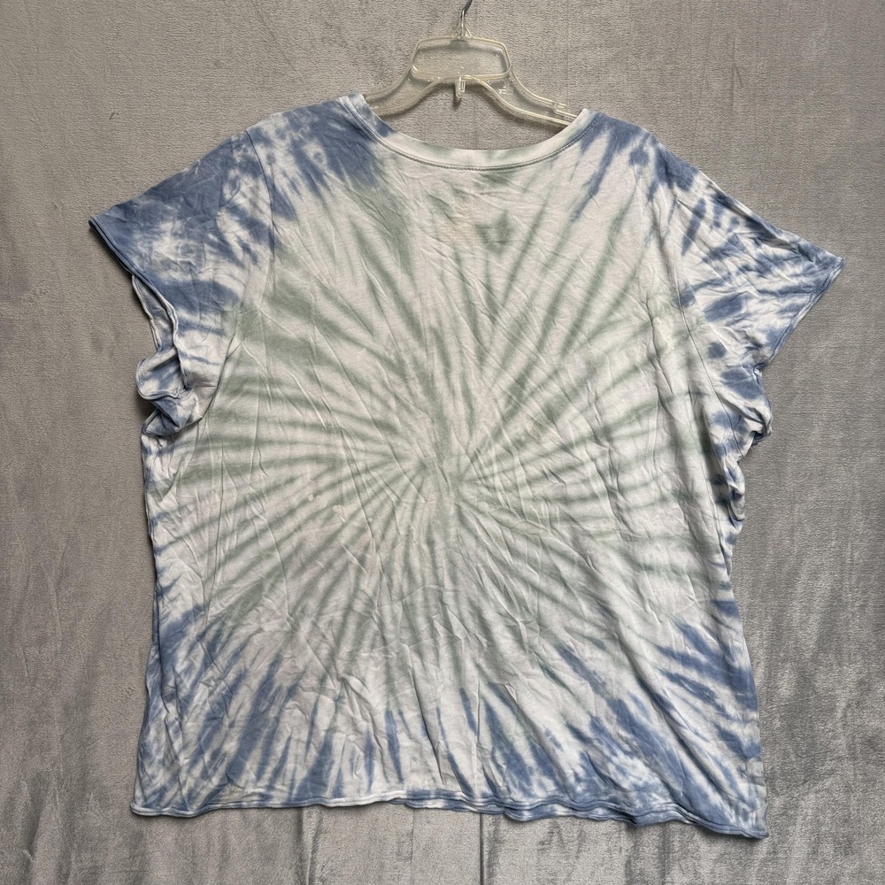 The Doors Shirt Womens 4 Multicolor Tie Dye Band Graphic Dolman Tee Top Plus - Picture 8 of 10